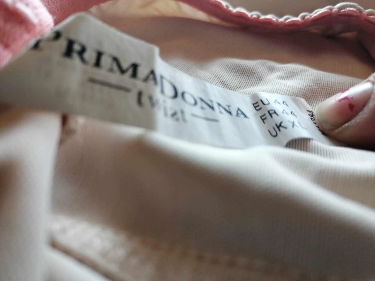 Roupa íntima feminina ecru/laranja Prima Donna – tamanho EU 44 - nova – photo 2